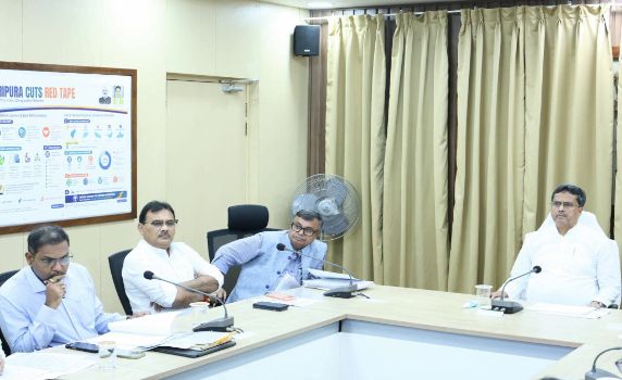 Tripura CM Dr Manik Saha chairs crucial meeting to address power bill related issues.